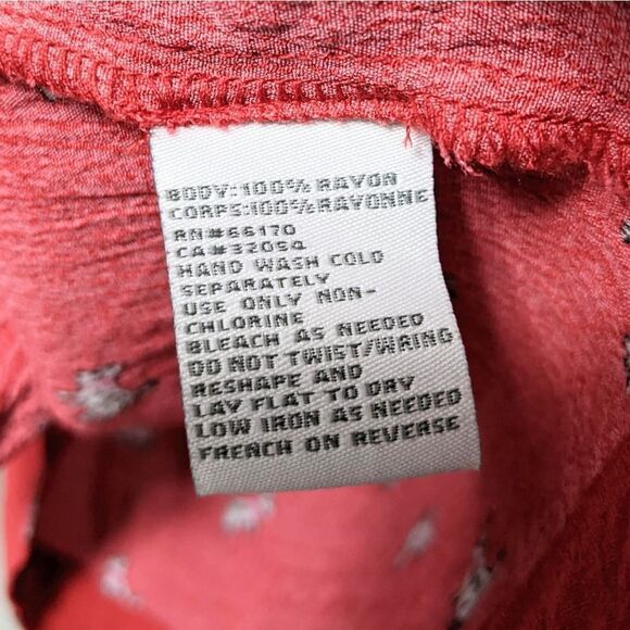 COOPERATIVE Scotty Dog Bowtie Tunic Blouse M - Picture 7 of 8